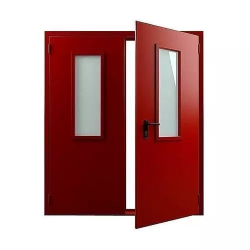 Противопожарные двери двупольные 1700x2100x60 мм ДПМ 02-60 ГОСТ 30247.0-94